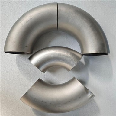 Niķeļa metināts 90 grādu elkonis