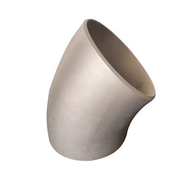 Titāna metināts 45 grādu elkonis